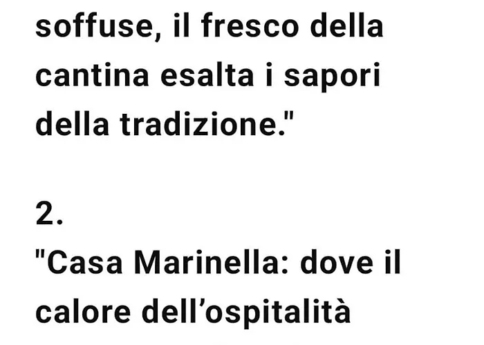 Bed & Breakfast Casa Marinella